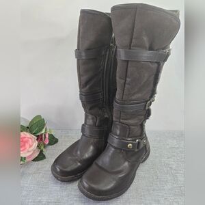 Wanderlust Gabrielle 2 Women's Boots Dark Brown Knee-High Size 6W